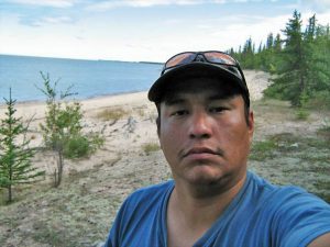 Mike Mercredi von den Athabasca Fort Chipewyan First Nations, einem Indigenen-Volk südlich von Fort McMurray in Westkanada