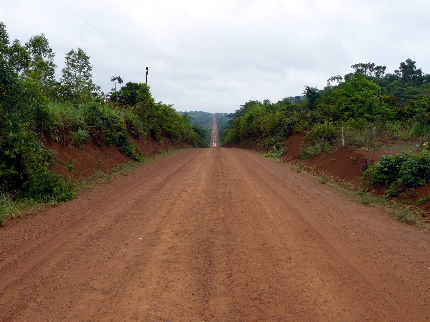 Über tausende von Kilometern führt die Strasse quer durch den brasilianischen Amazonas 